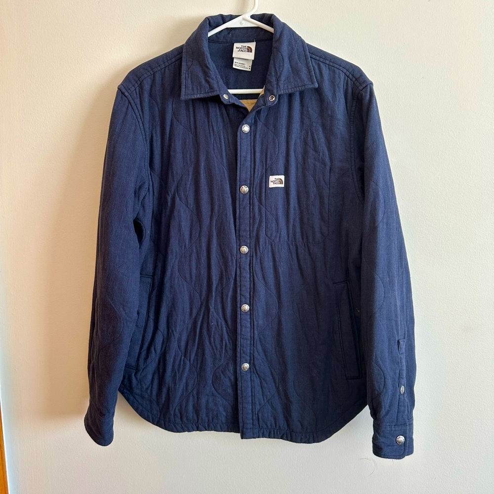 The North Face - Mens Longs Peak Quilted Shacket Sz M